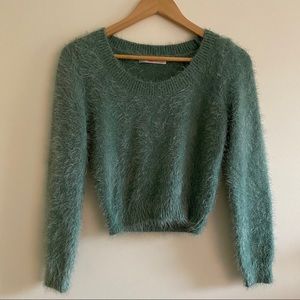 American Apparel Fuzzy Sweater, Medium